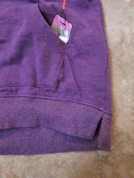 Fialová tunika/šaty 152, 152