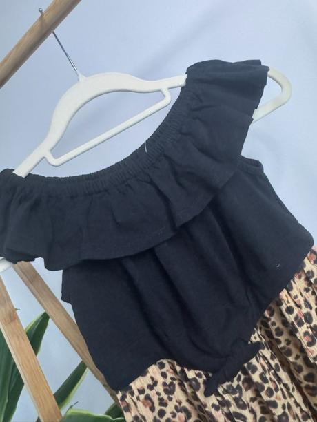 Next štýlové šaty s leopardím vzorom veľ. 116, next,116