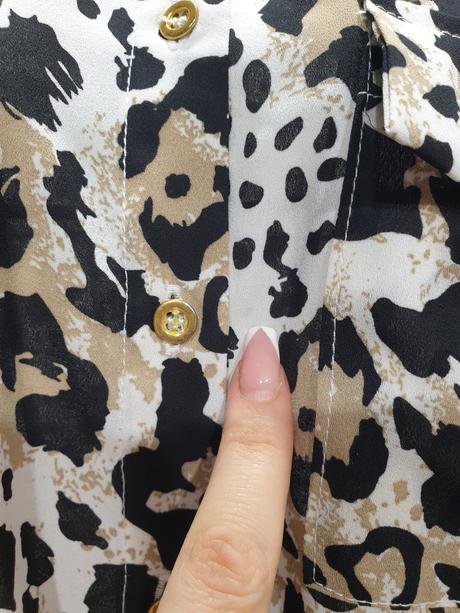 Vzorovaná blúzka 42, f&f,42