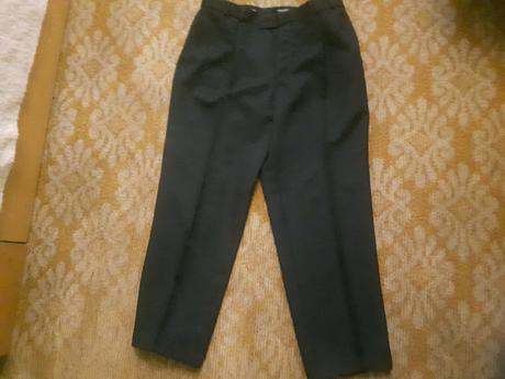 Čierne sviatočné nohavice, xxl