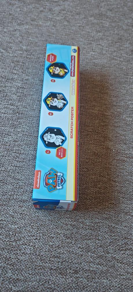 Plagát paw patrol škrabací,