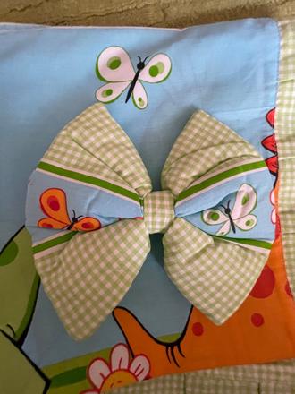 Baldachýn dino modry nový, šírka (cm): 130