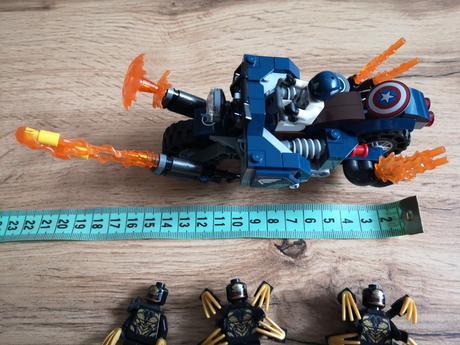 Lego marvel avengers 76123 captain america,