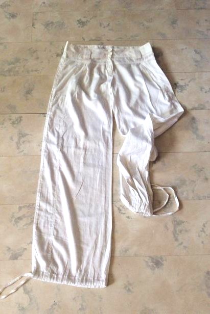 Letné batistové nohavice, diva,s