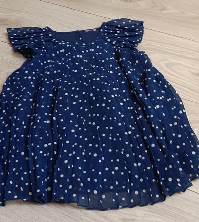 Bodkovane saty/tunika, f&f,110