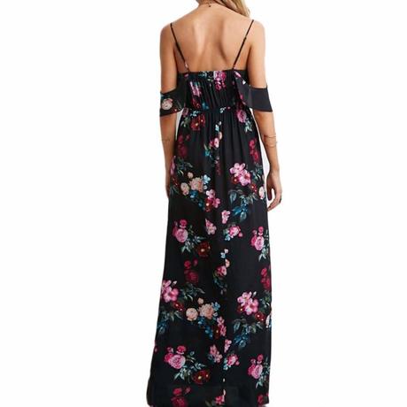 Floral maxi saty, s
