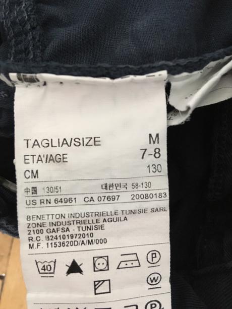 Kratasy, benetton,128