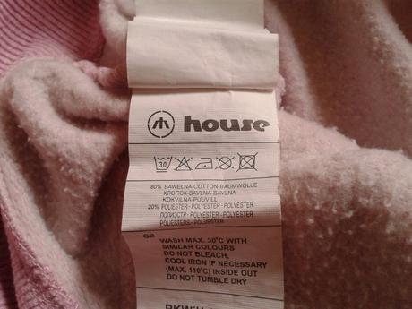 Ružová mikina č. l, house, l