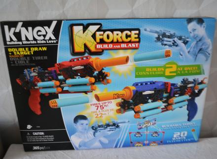 K-force stavebná sada s dvojitým ťahaním a terčom,