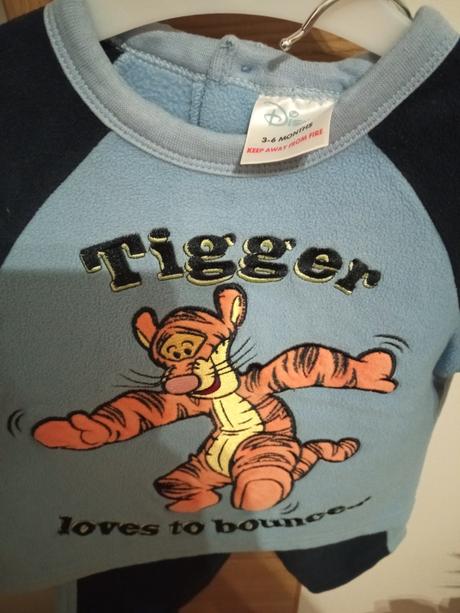 Flisova súprava tigger macko pu, ladybird,68