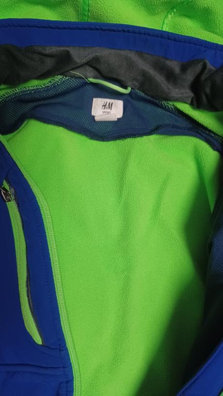 Softshelova bunda, h&m,146