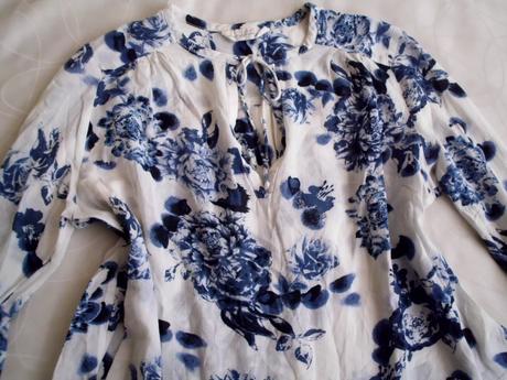 Blúzka-tunika, h&m,m