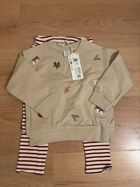 Lindex suprava mikina a leginy, lindex,80 / 86 / 92