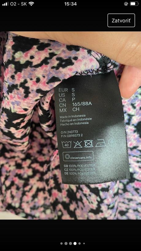 Bluzka h&m veľkosť s, h&m,s