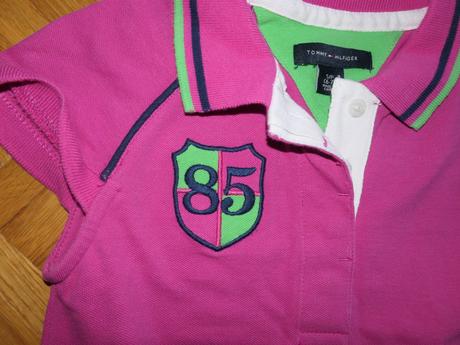 Tommy hilfiger dievcenske kvalitne saty 6/7r., tommy hilfiger,122