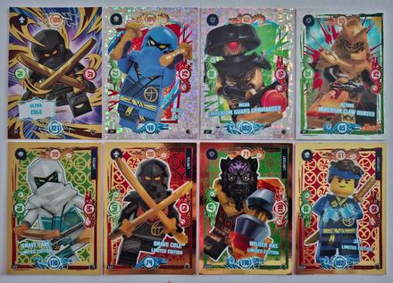 Zberateľské kartičky lego ninjago (r.2024), 