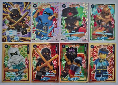Zberateľské kartičky lego ninjago (r.2024), 