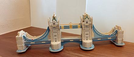 Drevené 3d puzzle tower bridge, 