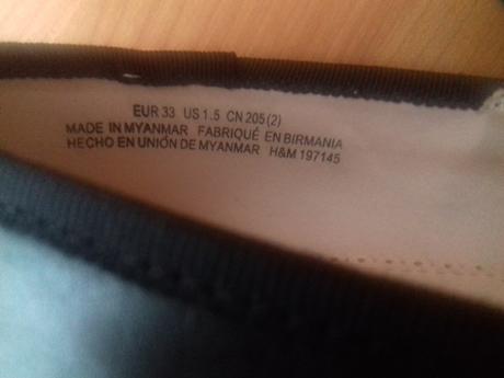 Balerinky, h&m,33