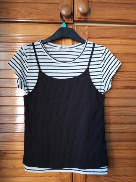 Tricko 2 v 1 , hm, c. s, h&m,s