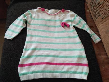 Pletené šaty, baby,74