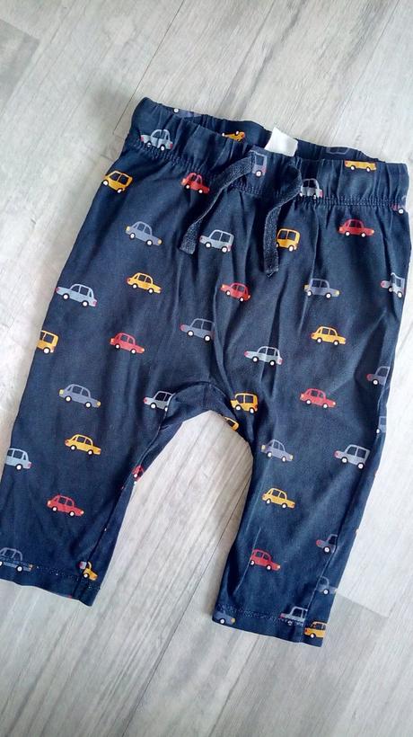 Tenké tepláky, h&m,68