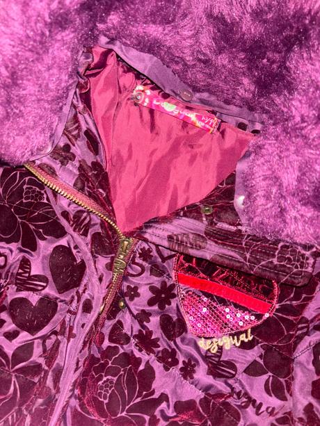 Desigual štýlový zimný kabát, desigual,158