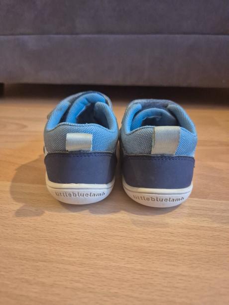 Barefoot tenisky lbl, little blue lamb,22