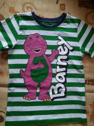 Barney tričko, mothercare,128