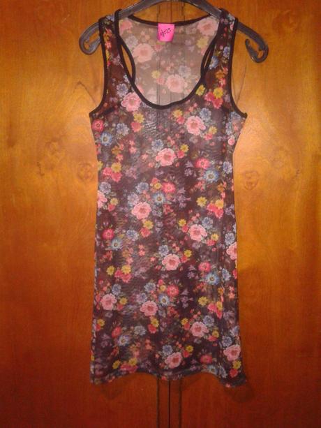 Dlhšie priehľadné tričko, george,34