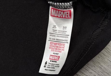 Marvel tričko veľ. 122, f&f,122