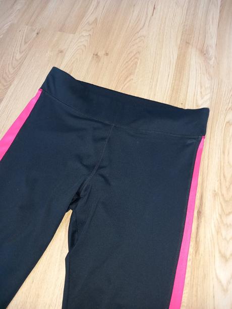 Čierne legíny na cvičenie f&f 38/m, f&f,m