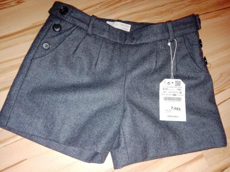Zara kraťasy - hrubé, vhodné na jeseň, zara,140
