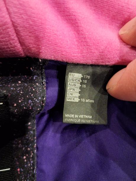 Dievčenská lyžiarska bunda, o’neill,176