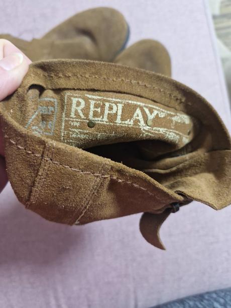 Replay damske kozene čižmy, replay,38