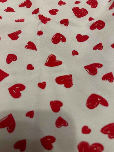 Srdiečkové tričko, zara,122