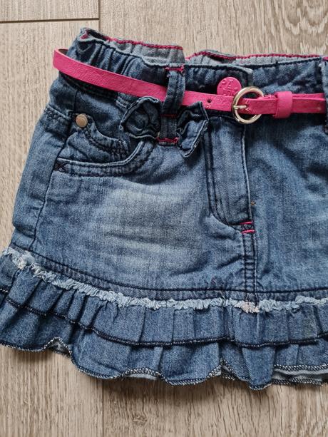 Riflova detská sukňa, palomino,92