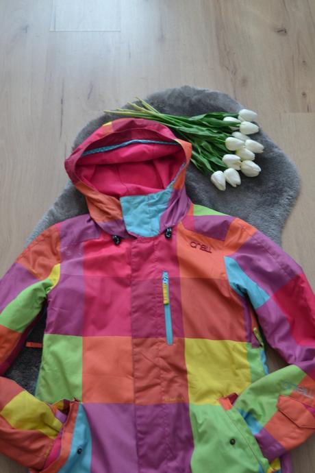 Pestrofarebná lyžiarska snowboardová bunda o'neill, o'neill,s