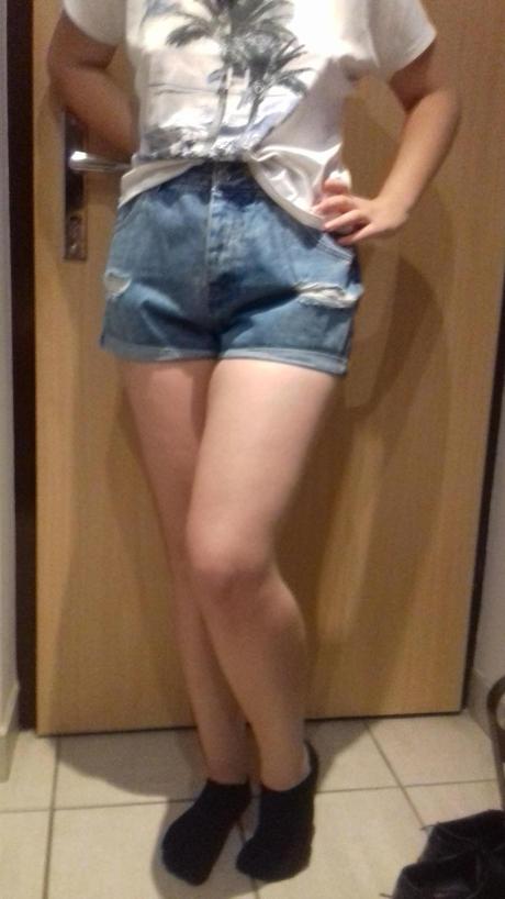 Rifľové kraťasy, pull&bear,42