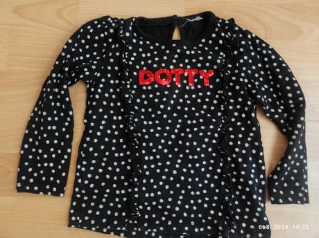 Tričko dlhý rukáv pre dievčatko 98, 98