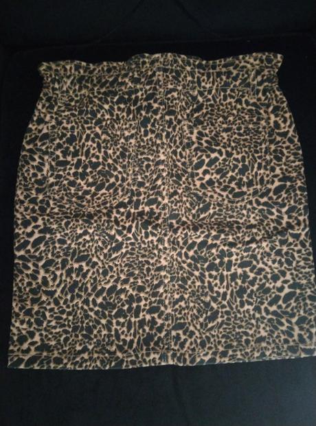 Tigrovana/ leopardia sukňa, 152