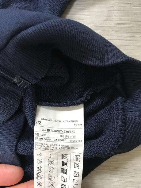Teplakova suprava, benetton,62