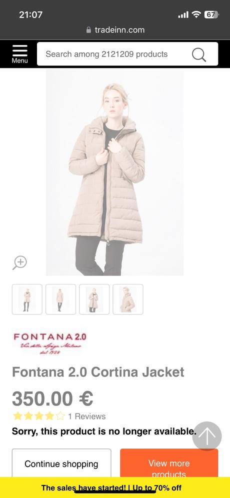 Zimná bunda veľ. 40-42/l, l