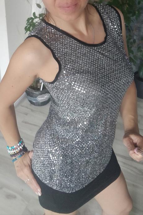 Spoločenský top, tričko, kappahl,34