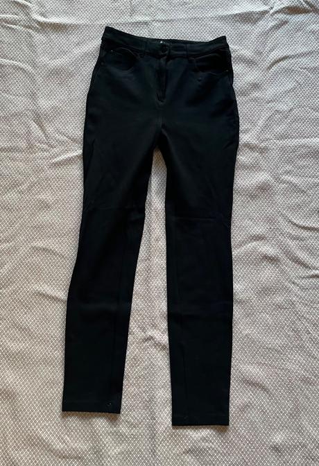 Čierne skinny nohavice c&a, s/36, c&a,s