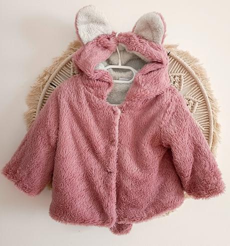 Teplá bundička s uškami a chvostikom, 92