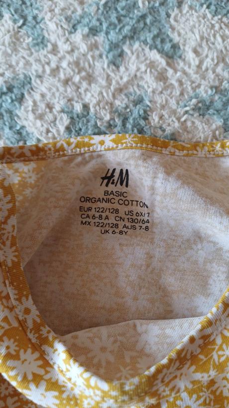 Tričko 122/128, h&m,122