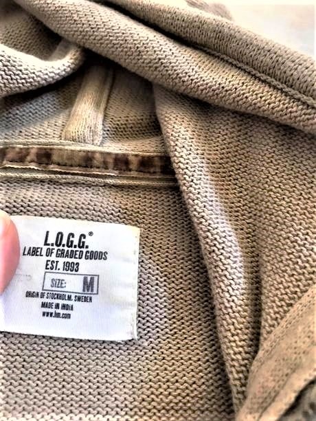 Kvalitný bavlnený sveter m/l, l.o.g.g.,l
