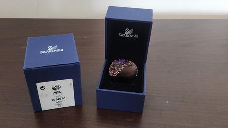 Extravagantný prsteň swarovski (veľ. 55), swarovski