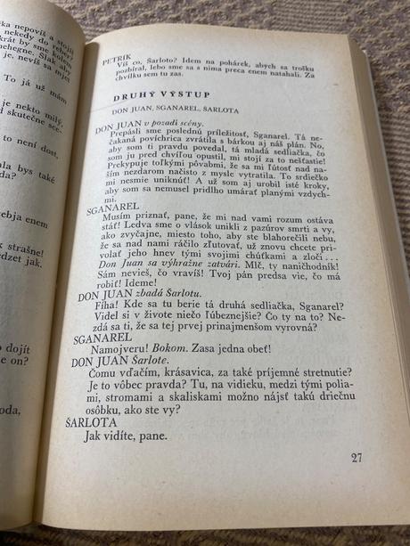 Krásna stará zberateľská kniha molière 2 rok 1972, 